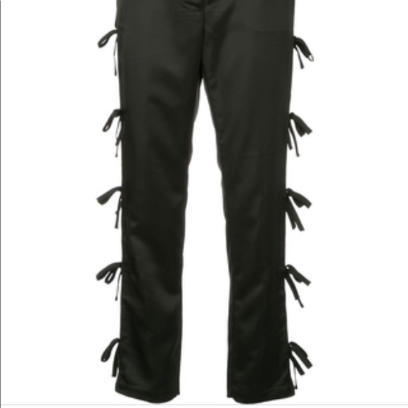 Self Portrait taffeta bow trousers - Picture 3 of 4